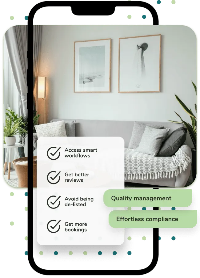 Properly mobile app — quality management checklists and guest communication