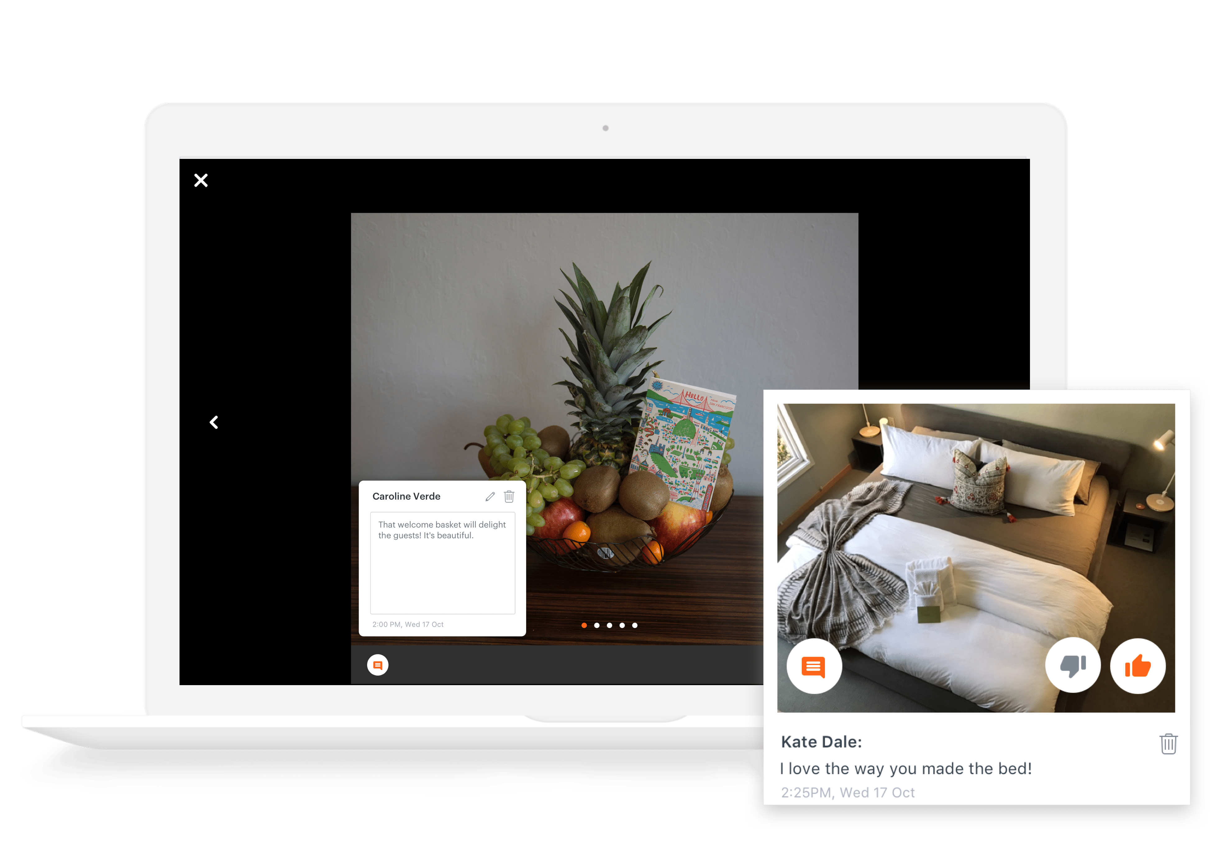Show Appreciation and Send Feedback with Thumbs Up and Comments