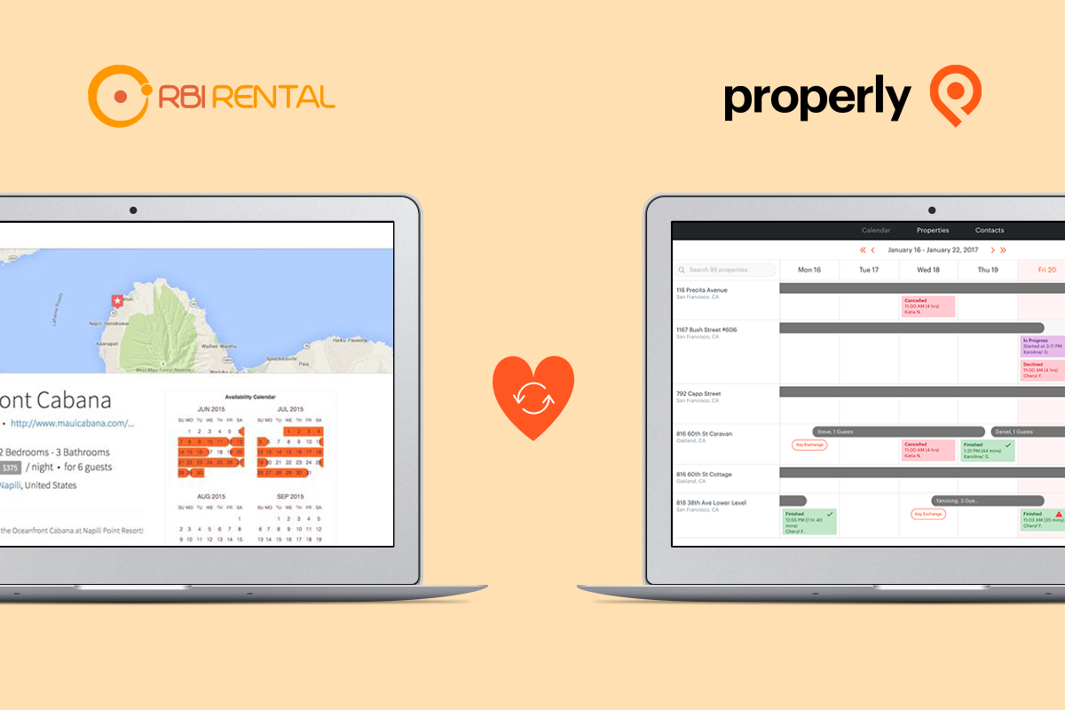 Properly Integrates with Orbirental Property Management System