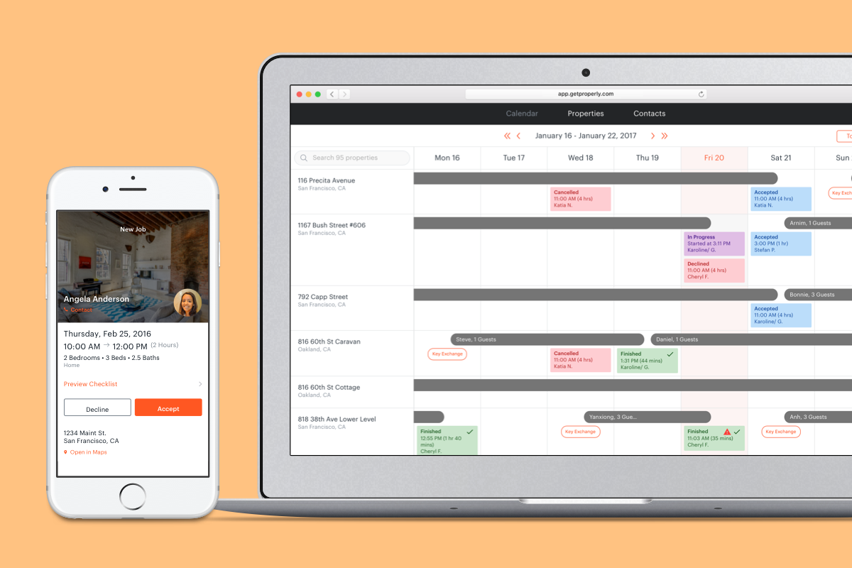 Properly: The Only Cleaning and Changeover Management Solution for Vacation Rentals Launches